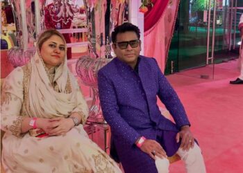 Married in 1995 in an arranged marriage, the couple has three children together.