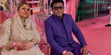 Married in 1995 in an arranged marriage, the couple has three children together.