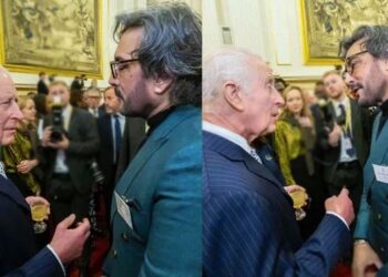 Adnan Siddiqui posted several photos capturing his friendly conversation with the King
