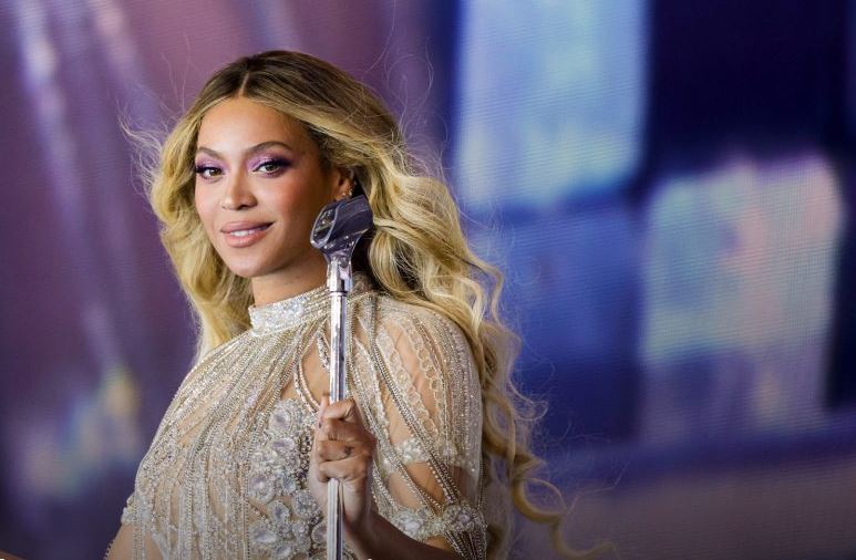 Beyoncé, already the most Grammy-awarded artist in history with 32 wins.