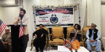 The Consul General of Pakistan in New York, Aamer Ahmed Atozai, attended the Pashtoon Annual Culture Day gala dinner .
