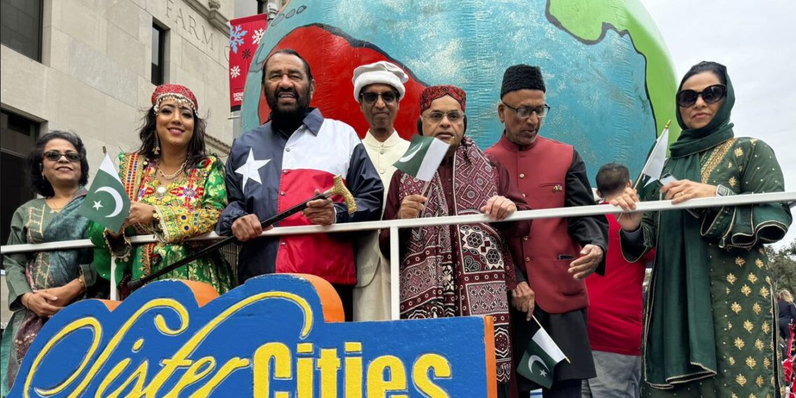 The event featured prominent figures.