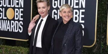 Ellen and wife Portia seemingly want nothing to do with another Donald Trump presidency,