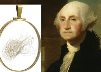 george washington’s hair