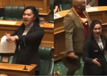 Maori members staged a haka to disrupt the vote on a contentious bill