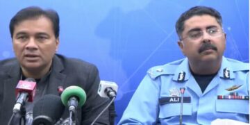 Chief Commissioner Islamabad confirming that Afghan nationals were among the protesters arrested.