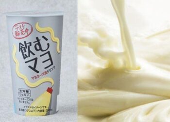 Lawson’s launch of Nomu Mayo—or “Drinkable Mayonnaise.” Priced at 198 yen ($1.30) for a 200ml cup,