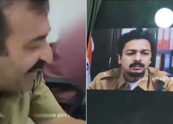 A scammer posing as a cop mistakenly video called a Thrissur cyber cell police officer.