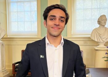 Shahmir Aziz '25 was named a Rhodes Scholar by the Pakistani Rhodes Trust this weekend.