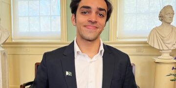 Shahmir Aziz '25 was named a Rhodes Scholar by the Pakistani Rhodes Trust this weekend.
