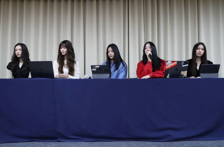 the k pop group a