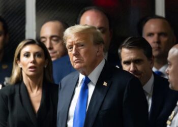 Trump criticised the current US administration, labelling its efforts as “all talk, and no action,”