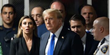 Trump criticised the current US administration, labelling its efforts as “all talk, and no action,”