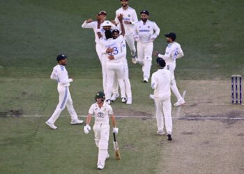 India’s bowlers maintained relentless pressure throughout the match.