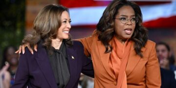 oprah winfrey with kamala harris