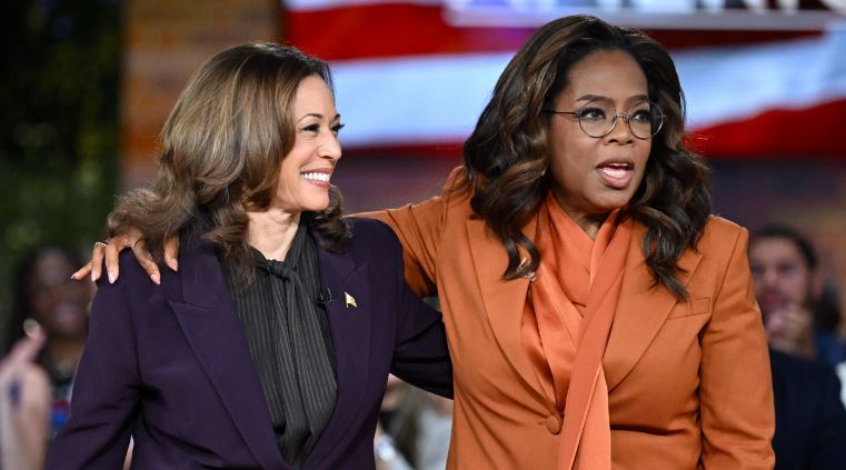 oprah winfrey with kamala harris