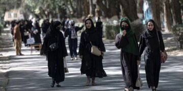 Nursing and midwifery programs were among the few educational opportunities left for Afghan women.