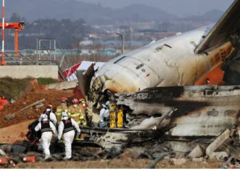 South Korean authorities are still trying to determine the cause of Sunday's crash.