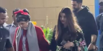 Aishwarya-Abhishek spotted together amid divorce rumours.