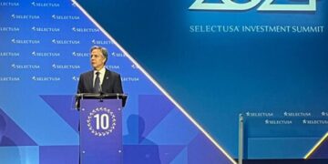 US Secretary of State Antony Blinken during the 2024 SelectUSA Investment Summit in June 2024.