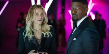 Cameron Diaz and Jamie Foxx in "Back In Action."
