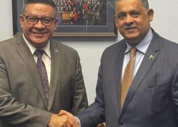 Ambassador Rizwan Saeed held a meeting with U.S. Congressman Salud Carbajal to discuss ways to enhance Pakistan-U.S. relations.