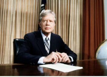 Jimmy Carter, the 39th president of the United States.