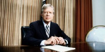 Jimmy Carter, the 39th president of the United States.