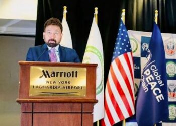 The Consul General of Pakistan in New York Aamir Ahmed Atozai, participated in the Global Peace Summit New York 2024.