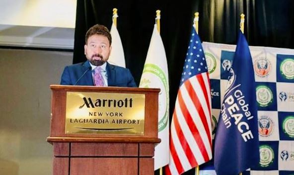 The Consul General of Pakistan in New York Aamir Ahmed Atozai, participated in the Global Peace Summit New York 2024.