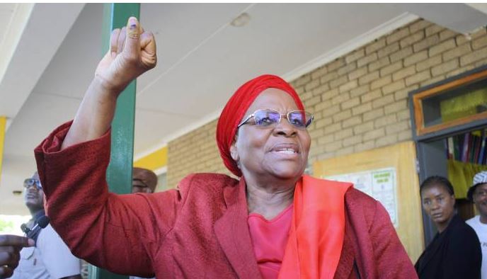 Netumbo Nandi Ndaitwah had won more than 57% of the votes cast.