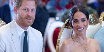Prince Harry and Meghan.