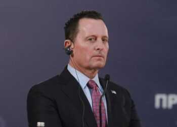 Richard Grenell, a top adviser to US president-elect Donald Trump and former acting director of National Intelligence.