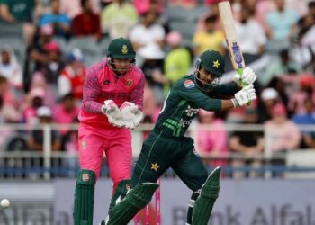 Pakistan’s opener Saim Ayub delivered a scintillating performance with a match-winning century.