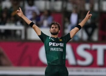 Shaheen Shah Afridi has become the third Pakistani cricketer to claim 100 wickets in T20.