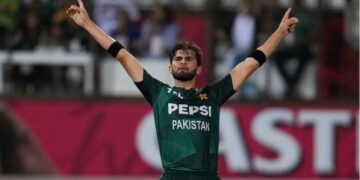 Shaheen Shah Afridi has become the third Pakistani cricketer to claim 100 wickets in T20.