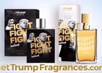 US President-elect Donald Trump has unveiled a new fragrance line, "Fight, Fight, Fight.