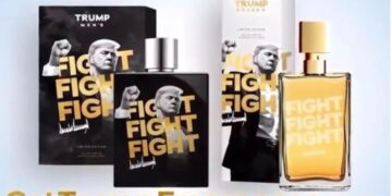 US President-elect Donald Trump has unveiled a new fragrance line, "Fight, Fight, Fight.