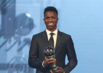 Vinicius Junior of Real Madrid is ma,ed the Best Men's FIFA Player.