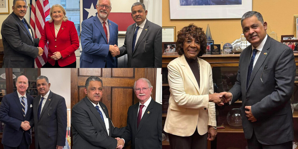 Ambassador Rizwan Saeed Sheikh’s Diplomatic Meetings.
