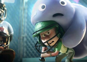 A scene from an upcoming episode of Pixar's "Win or Lose" series..
