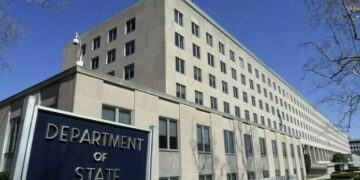 The US State Department Office.