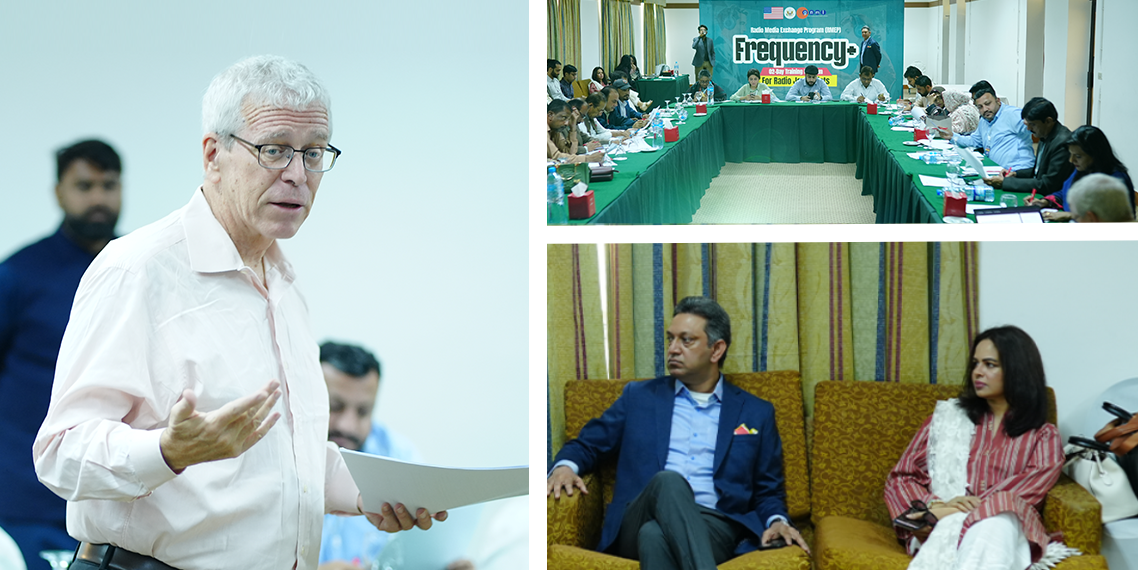 Throughout the training, participants enhanced their technical and digital expertise۔