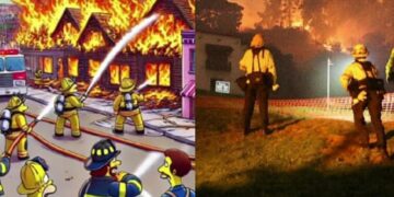A TikTok user pointed out eerie similarities between ongoing LA wildfires and a 2007 episode of the show.