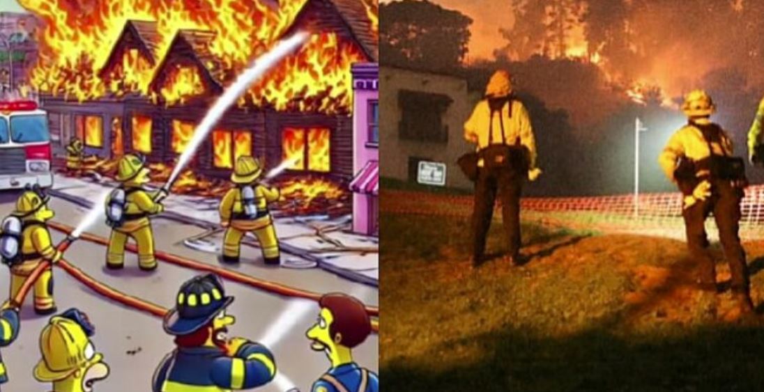 A TikTok user pointed out eerie similarities between ongoing LA wildfires and a 2007 episode of the show.