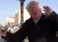 Bagga, 53, sports distinctive blond quiff because of his albinism that makes him resemble Trump .