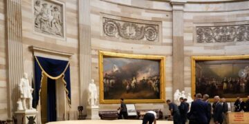 The weather forecast for Washington, D.C., with the windchill factor.