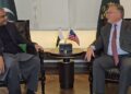 Farewell Meeting Between Interior Minister and U.S. Ambassador Donald Blome