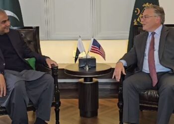 Farewell Meeting Between Interior Minister and U.S. Ambassador Donald Blome