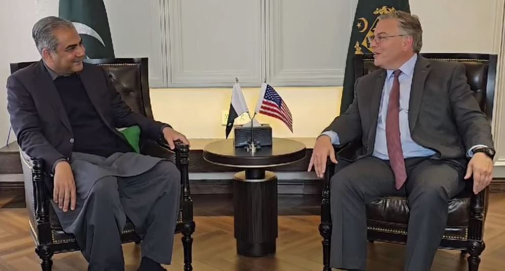 Farewell Meeting Between Interior Minister and U.S. Ambassador Donald Blome
